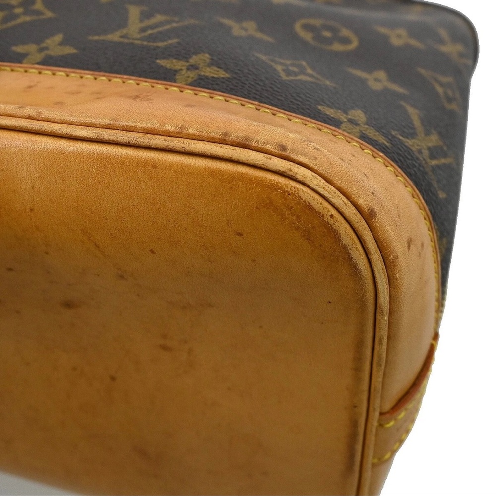 Louis Vuitton Monogram Satchel with Tan Accents PRE-OWNED - Picture 3 of 11